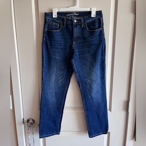 Universal Thread Mid Rise Girlfriend Crop Jeans